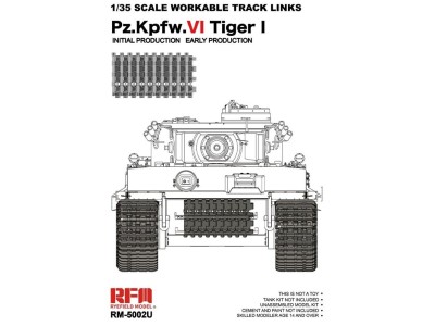 Workable track links for Tiger I early (New mould, upgraded version) version? 