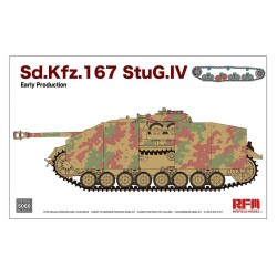 Sd.Kfz.167 StuG.IV Early Production w/workable track links, without interior 