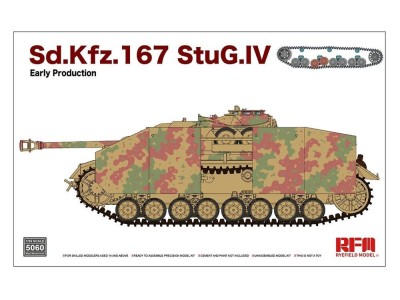 Sd.Kfz.167 StuG.IV Early Production w/workable track links, without interior 