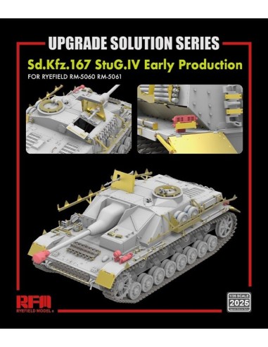 Upgrade set for 5060&5061 StuG.IV Early Production 