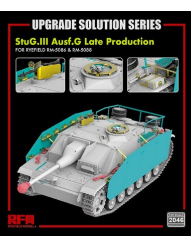 Upgrade set for 5086 5088 StuG.III Ausf.G Late Production 