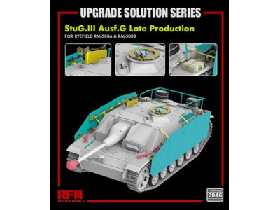 Upgrade set for 5086 5088 StuG.III Ausf.G Late Production 