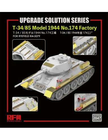 Upgrade set for 5079 T-34/85 No.174 