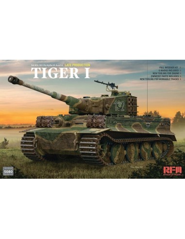 Tiger I Late Production w/Full interior & Zimmerit 