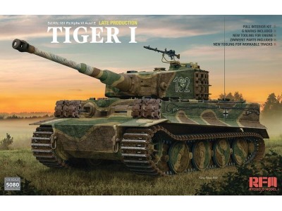 Tiger I Late Production w/Full interior & Zimmerit 