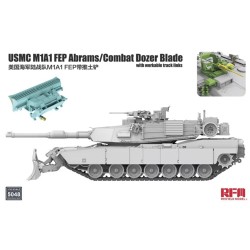 USMC M1A1 FEP Abrams/Combat Dozer Blade with workable track links 