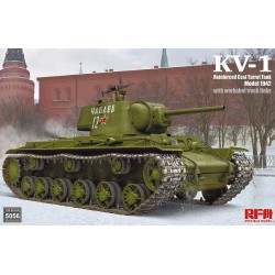 KV-1 Reinforced Cast Turret Tank Model 1942 