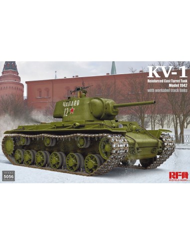 KV-1 Reinforced Cast Turret Tank Model 1942 