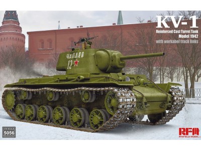 KV-1 Reinforced Cast Turret Tank Model 1942 