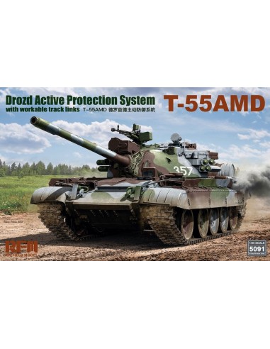 T-55AMD Drozd Active Protection System 