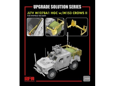 Upgrade Solution Series JLTV M1278A1 HGC w/M153 CROWS II 