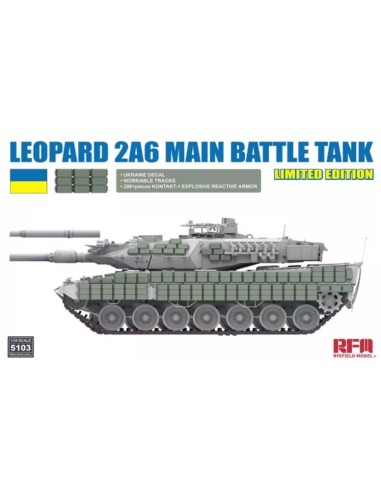 Leopard 2A6 Main Battle Tank Limited Edition 