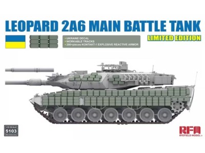 Leopard 2A6 Main Battle Tank Limited Edition 