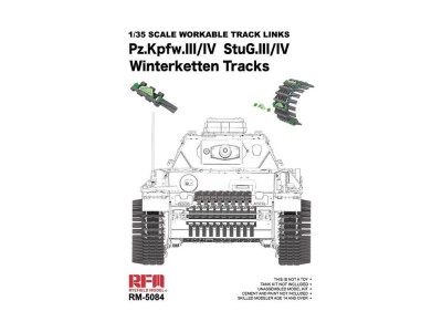 1/35 Workable Winterketten Tracks for Pz.Kpfw. III/IV 