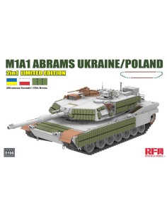 M1A1 Abrams Ukraine / Poland 2 in 1 Limited Edition 