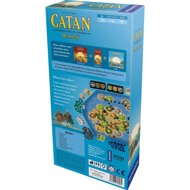 Catan Marins 5/6 joueurs (Ext) (FR)