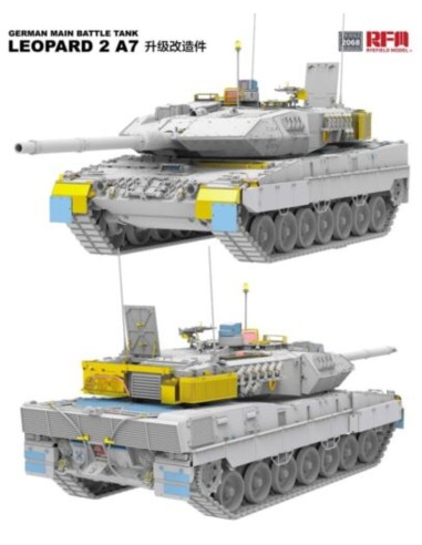 Upgrade Set for 5108 German Main Battle Tank Leopard 2 A7 