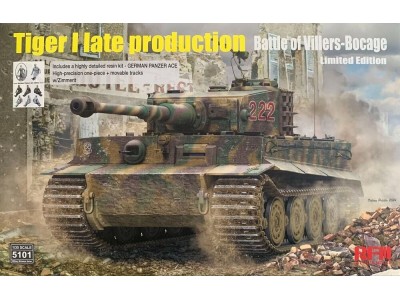 Tiger I Late Production Battle of Villers-Bocage Limited Edition 