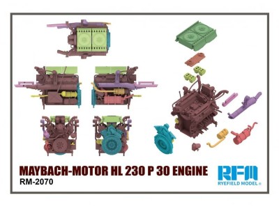 Maybach-Motor HL 230 P 30 Engine 