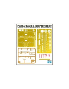 Upgrade Set For Panther Ausf.G & Jagdpanther G2 (for 5018, 5019, 5022, 5031, 5045, 5089, 5112) 