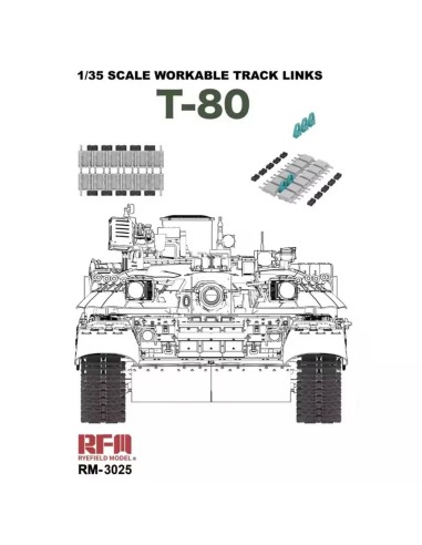 Workable Track Links for T-80 