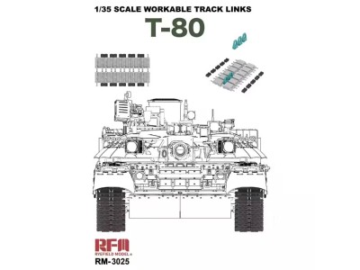 Workable Track Links for T-80 