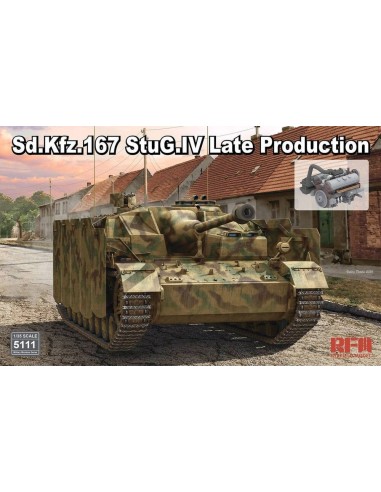 Sd.Kfz.167 StuG.IV Late Production with Engine & Workable tracks 