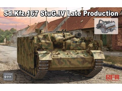 Sd.Kfz.167 StuG.IV Late Production with Engine & Workable tracks 