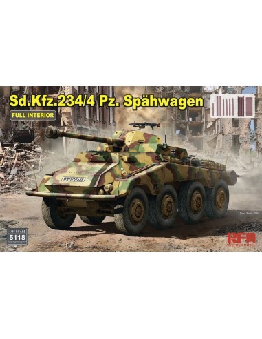 Sd.Kfz.234/4 Pz.Spähwagen with Full Interior 