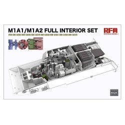 M1A1/M1A2 Abrams Tank Full Interior Set (Without Tank Kit) 