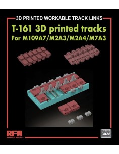 T-161 Workable Tracks for M109A7/M2A3/M2A4/M7A3 (3D Printed) 