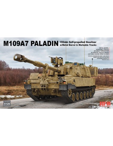 M109A7 PALADIN 155 mm Self-Propelled Howitzer w/ Workable Tracks 