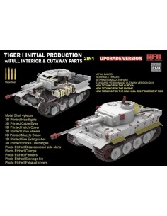 Tiger I Initial Production Early 1943 w/ Full Interior Updated Version 