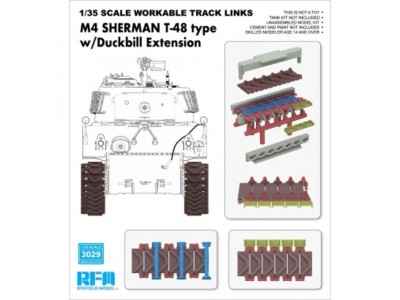 M4 Sherman T-48 Type w/ Duckbill Extension 