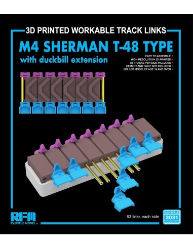 M4 Sherman T-48 Type w/ Duckbill Extension 