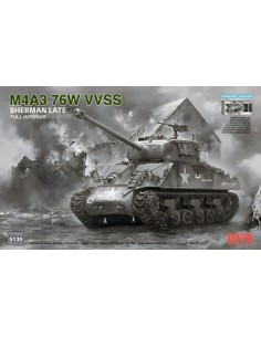 M4A3 76W VVSS Sherman Late Standard Version Full Interior 