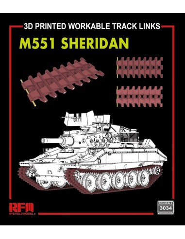 M551 Sheridan Workable Track Links 