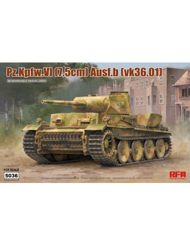Pz.kpfw.VI Ausf.b (vk36.01) w/workable track links 