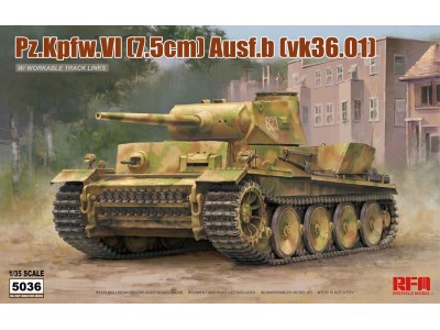 Pz.kpfw.VI Ausf.b (vk36.01) w/workable track links 