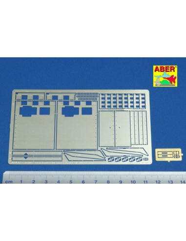 Rear fenders for Tiger I, Ausf.E-(Early version) 