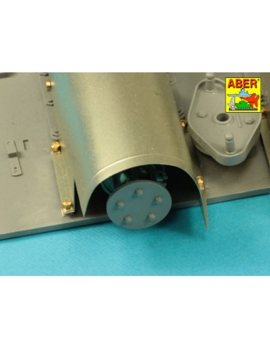 Exhaust covers for TigerI, Ausf.E-(Early/Late version) 