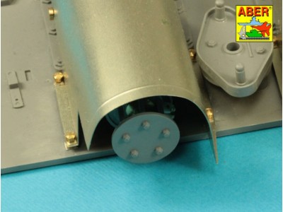 Exhaust covers for TigerI, Ausf.E-(Early/Late version) 