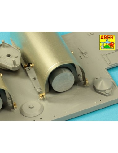 Exhaust covers for TigerI, Ausf.E-(Early/Late version) 