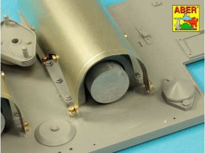 Exhaust covers for TigerI, Ausf.E-(Early/Late version) 