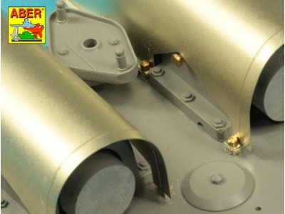 Exhaust covers for TigerI, Ausf.E-(Early/Late version) 