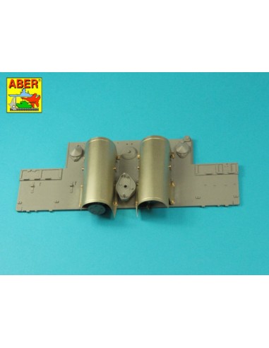 Exhaust covers for TigerI, Ausf.E-(Early/Late version) 