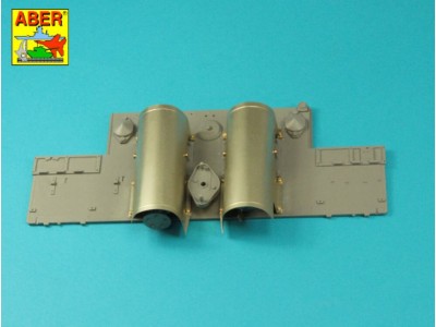Exhaust covers for TigerI, Ausf.E-(Early/Late version) 