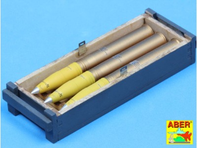 8,8 cm Tiger I high-explosive Ammo with box 