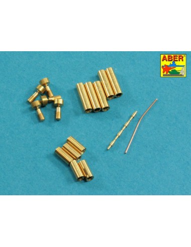 Barrel cleaning rods with brackets for Tiger I -very early model 1240mm 