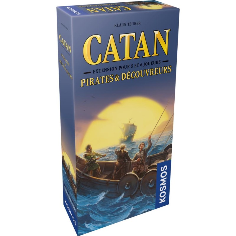 CATAN : PIRATES ET DECOUVREURS 5/6 JOUEURS (Extension)